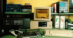 A computer from the early days of isepos GmbH in the 1970s