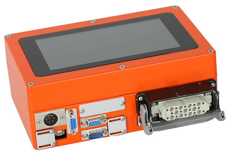 Another view of iseBOX and its connectors