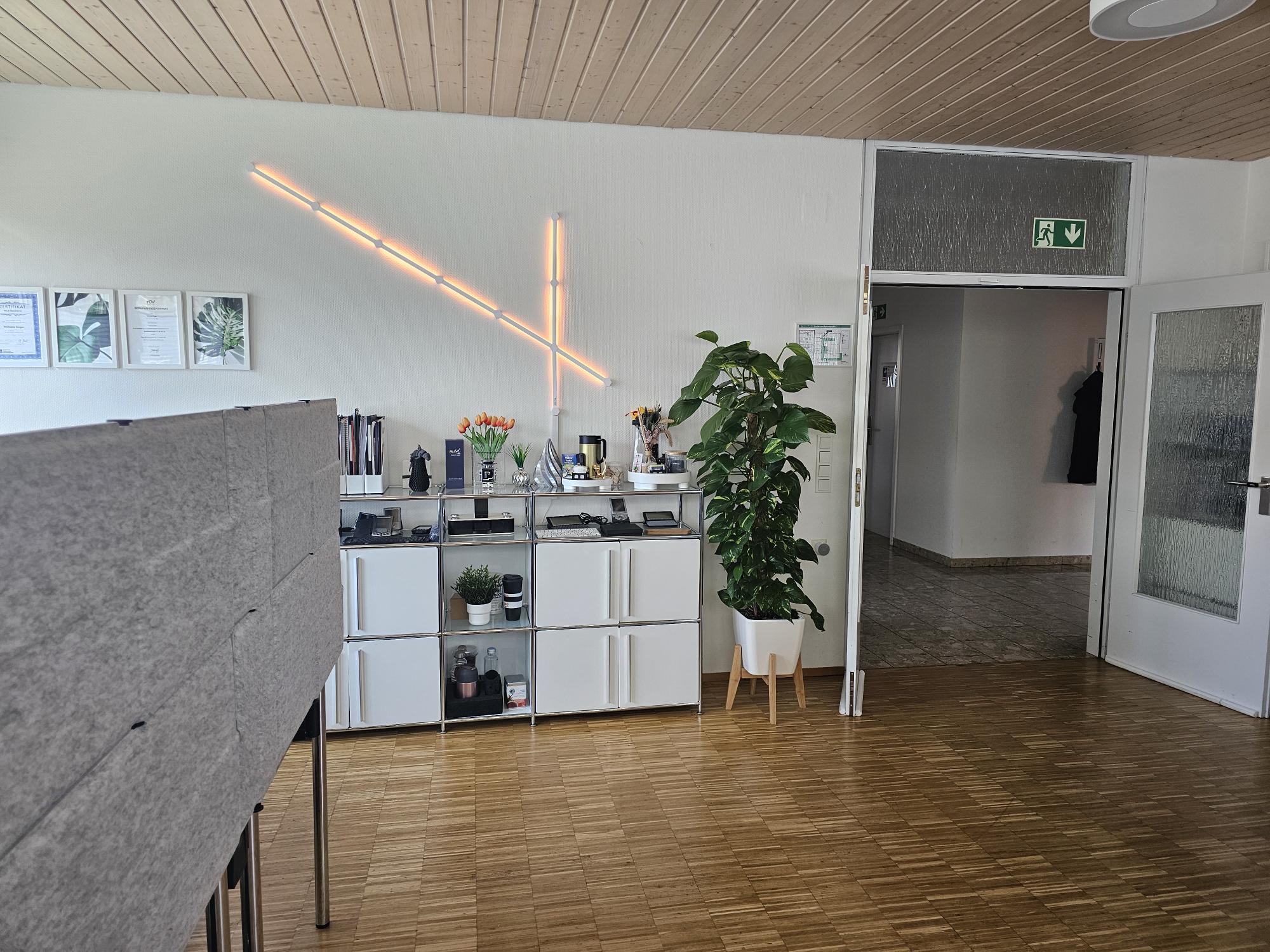 Bright interiors for a pleasant working atmosphere